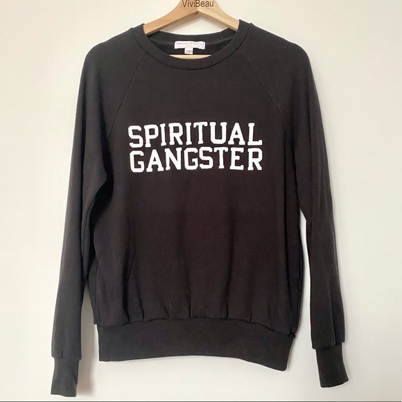 Spiritual Gangster Varsity Old School Sweatshirt - Picture 6 of 9